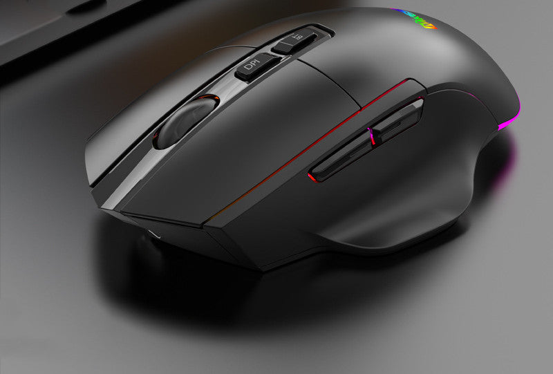 Wireless gaming mouse ergonomic design β product view 4