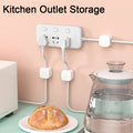 Magnetic Cable Organizer — 6-Pack Desk Cord Holder & Wire Keeper