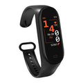 Fitness Tracker Band — Heart Rate, Blood Pressure & Waterproof
