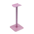 Pink aluminum headphone stand