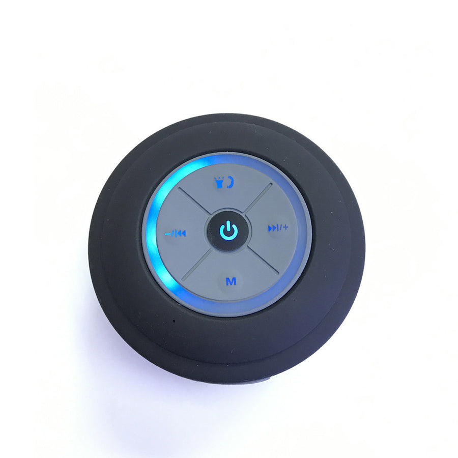 Mini waterproof Bluetooth speaker portable and loud with 6 hour battery life