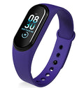 Fitness Tracker Band — Heart Rate, Blood Pressure & Waterproof