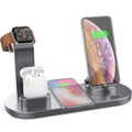 4-in-1 Wireless Charging Station — Fast Charge Phone, Watch & Earbuds