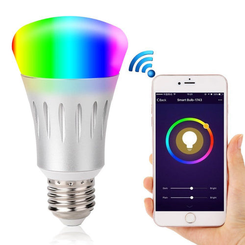 Smart LED bulb voice control colour changing — product view 2