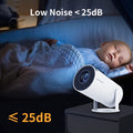 HD 720p Family Projector — Home Cinema for Living Room & Bedroom