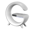 Smart LED Atmosphere Lamp — Wireless Charger, Bluetooth Speaker & Clock