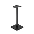 Black aluminum headphone stand