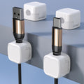 Magnetic Cable Organizer — 6-Pack Desk Cord Holder & Wire Keeper
