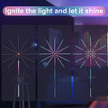 Firework Lights LED Strip — Music Sound Sync Color Changing with Remote Control