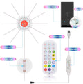 Firework Lights LED Strip — Music Sound Sync Color Changing with Remote Control