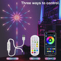 Firework Lights LED Strip — Music Sound Sync Color Changing with Remote Control